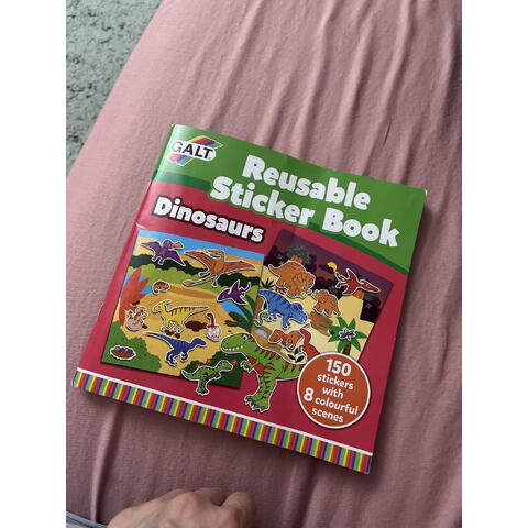 Galt Cartea mea cu stickere - Dinozauri
