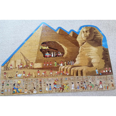 Sassi Cunoaste si exploreaza - Puzzle Egiptul Antic (200 piese)
