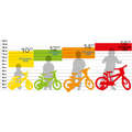 DINO BIKES Bicicleta copii - R88 verde 14"