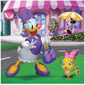 Dino Puzzle 3 in 1 - Distractie cu Minnie si Daisy (3 x 55 piese)