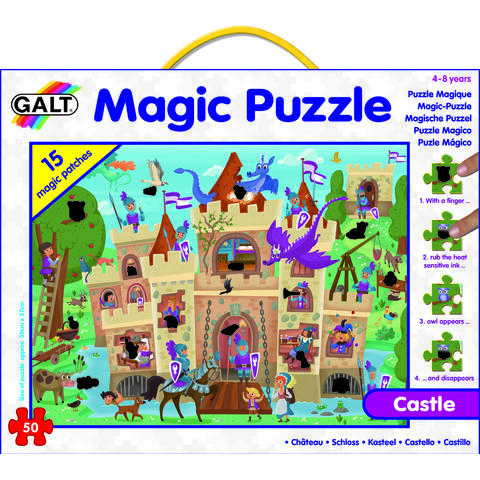 Galt Magic Puzzle - Castelul (50 piese)