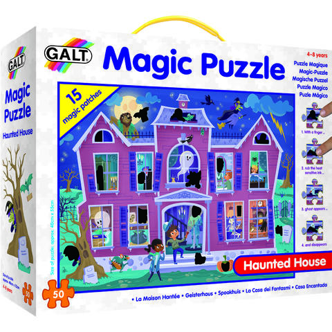 Galt Magic Puzzle - Casa bantuita (50 piese)