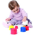 AMBI Toys Set de construit - Pahare colorate
