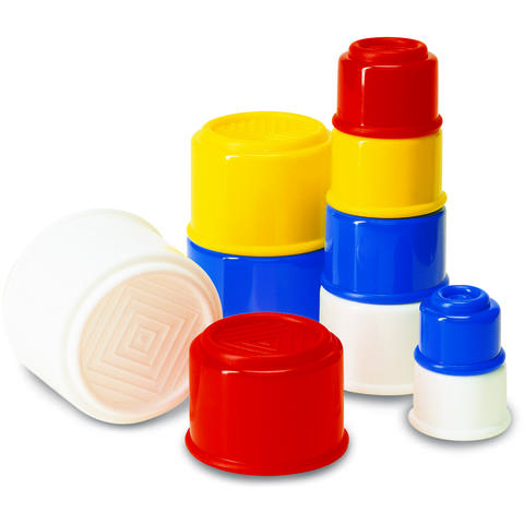 AMBI Toys Set de construit - Pahare colorate