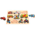 BIGJIGS Toys Puzzle - Mijloace de transport