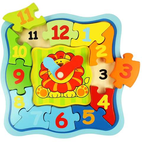 BIGJIGS Toys Ceas puzzle - Leu