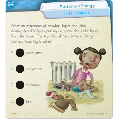 Educational Insights Carduri Hot Dots "Materiale si energii"