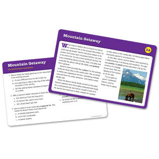 Learning Resources Carduri pentru intelegerea lecturii - set 5