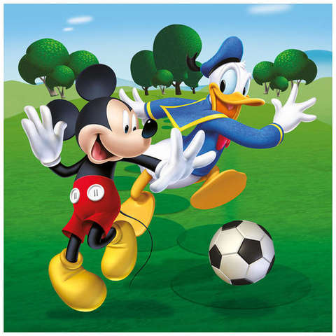 Dino Puzzle 3 in 1 - Clubul lui Mickey Mouse - Peripetii de vacanta (55 piese)