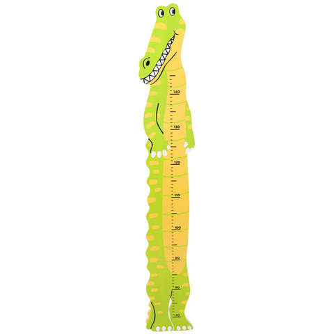 BIGJIGS Toys Tabel masuratoare - Crocodil