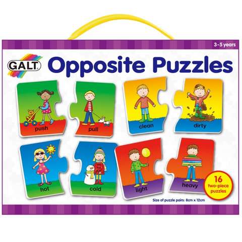 Galt Set 16 puzzle-uri Opposite (2 piese)