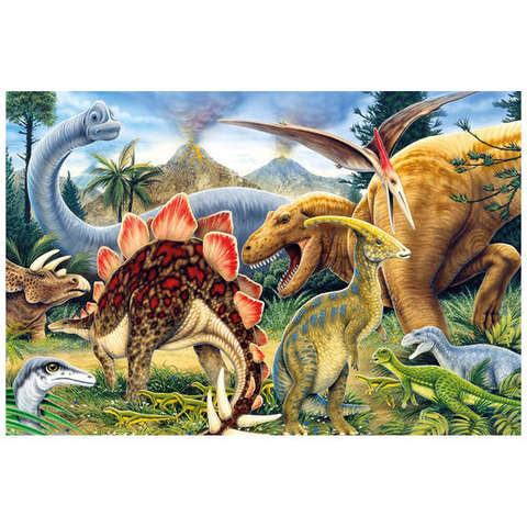 Puzzle - Dinozauri (66 piese)
