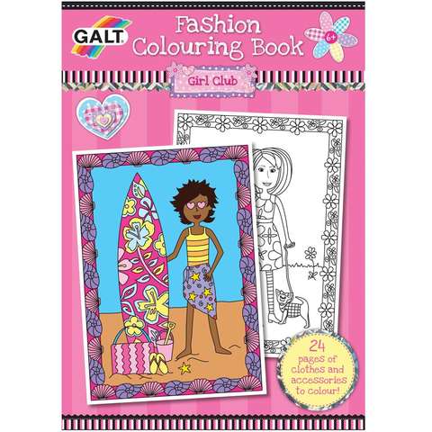 Galt Carte de colorat Fashion