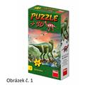 Puzzle - Dinozauri (60 piese) + minifigurina