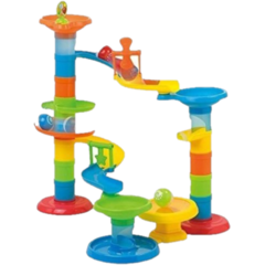 Jucarie interactiva - Turnulet cu bilute (30 piese)