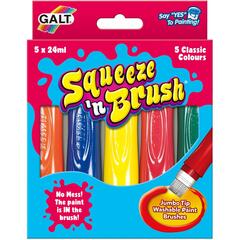 Galt Squeeze'n Brush - 5 culori