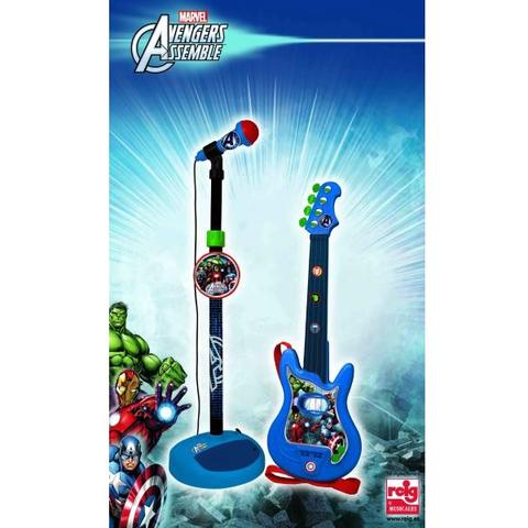Reig Musicales Set chitara si microfon Avengers