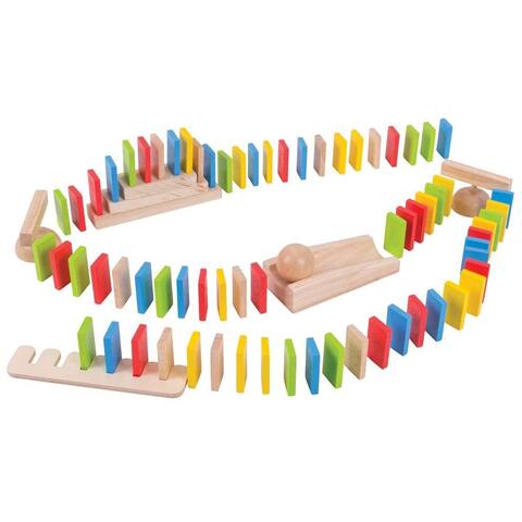 BIGJIGS Toys Domino din lemn