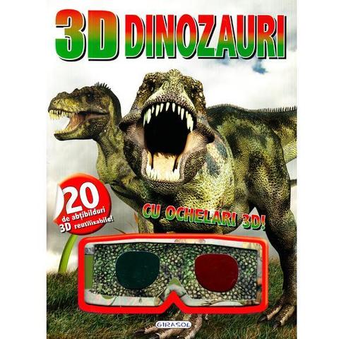 GIRASOL 3D abtibilduri  - Dinozauri