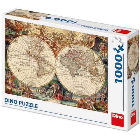 Dino Puzzle - Harta istorica (1000 piese)