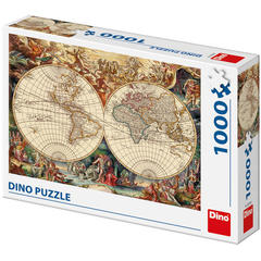 Puzzle - Harta istorica (1000 piese)