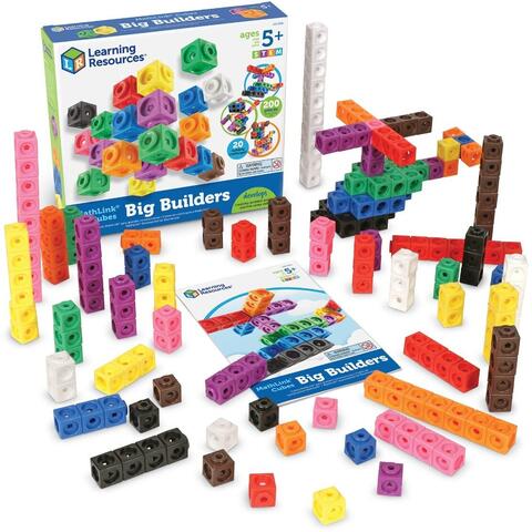 Learning Resources Set 200 piese MathLink®