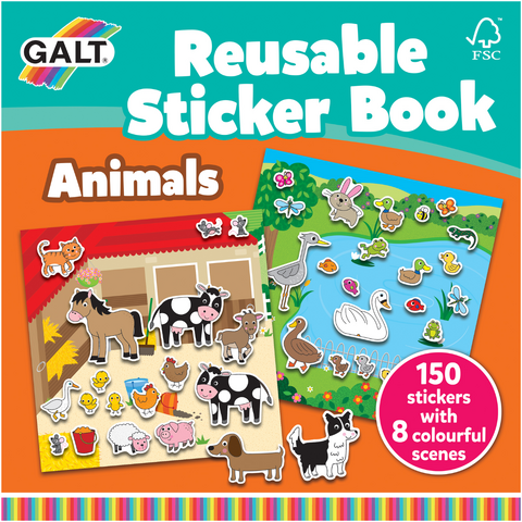 Galt Cartea mea cu stickere - Animale