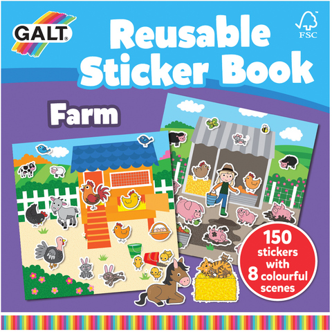 Galt Cartea mea cu stickere - Ferma