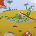 BIGJIGS Toys Joc magnetic - Dinozaurii fiorosi