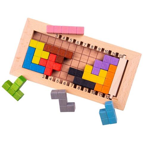 BIGJIGS Toys Joc de logica - Tetris