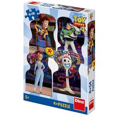 Puzzle 4 in 1 - TOY STORY 4 (4 x 54 piese)