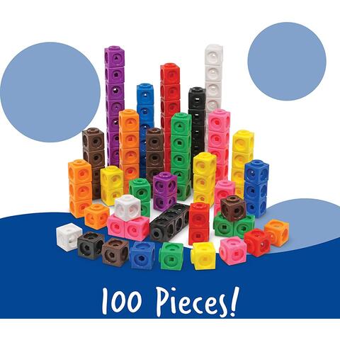 Learning Resources Set 100 piese MathLink®