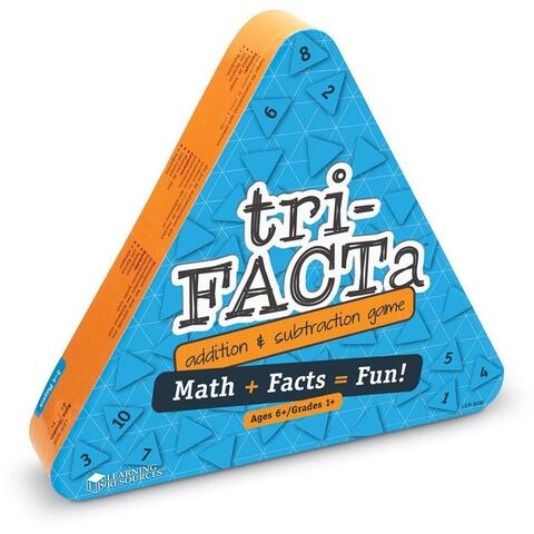 Learning Resources Joc de matematica tri-FACTa - Adunari si scaderi