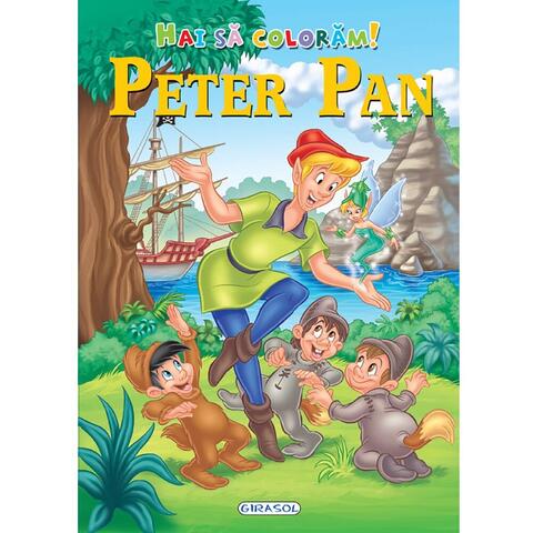 GIRASOL Hai sa coloram! Peter Pan