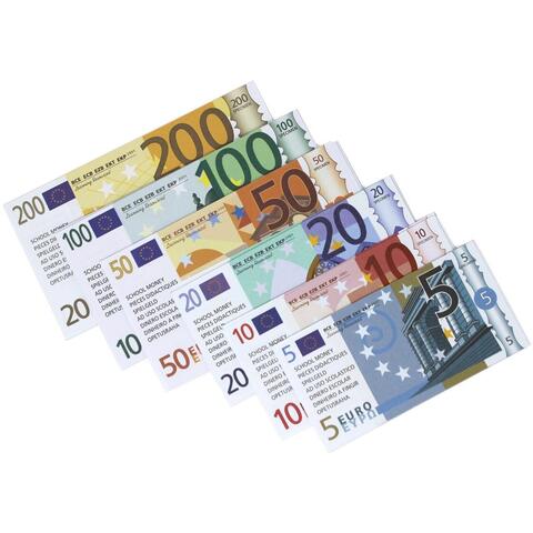 Learning Resources Set de bani de jucarie (Euro)