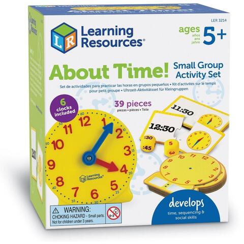 Learning Resources Set activitati - Totul despre timp