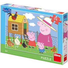 Dino Puzzle - Peppa Pig - Puisorii (24 piese)