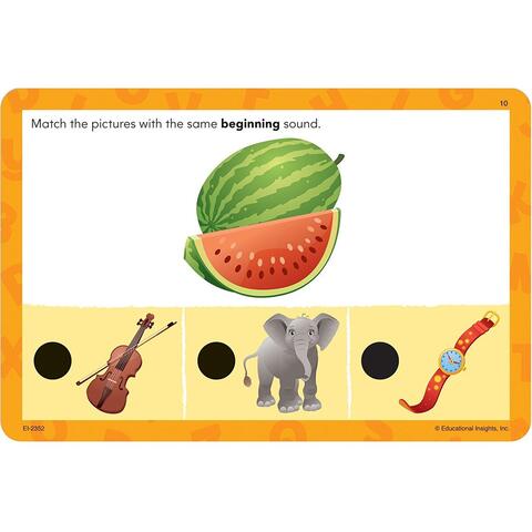 Educational Insights Carduri Hot Dots® - Fonetica pentru incepatori