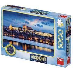 Dino Puzzle Neon - Castelul Praga (1000 piese)