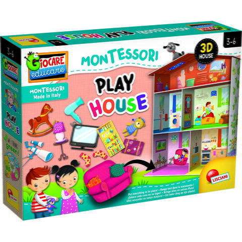 LISCIANI Joc Montessori Maxi - Casuta mea