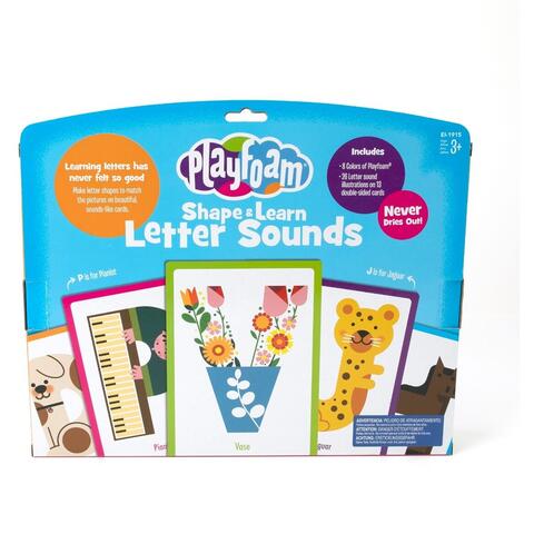 Educational Insights Spuma de modelat Playfoam™ - Invatam alfabetul
