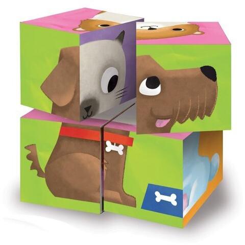 Sassi Puzzle cubic - Animalute de companie