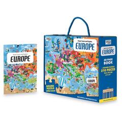 Cunoaste si exploreaza - Puzzle Europa (210 piese)