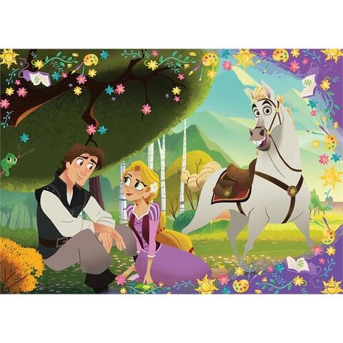 LISCIANI Puzzle de colorat - Rapunzel (108 piese)