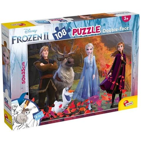 LISCIANI Puzzle de colorat - Frozen II (108 piese)