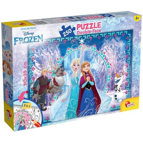 LISCIANI Puzzle de colorat - Frozen (250 piese)