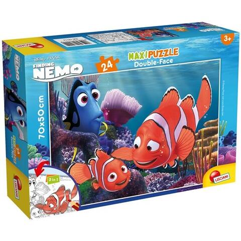 LISCIANI Puzzle de colorat maxi - Nemo (24 piese)