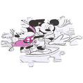LISCIANI Puzzle de colorat maxi - Mickey Mouse in jungla (60 piese)
