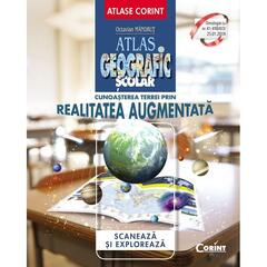 Corint Atlas geografic scolar. Cunoasterea Terrei prin realitatea augmentata