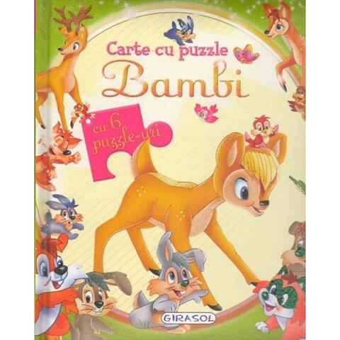 GIRASOL Carte cu puzzle - Bambi